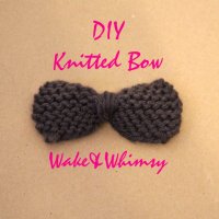 The Knitted Bow